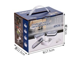 Set 4 taper acero con fechador
